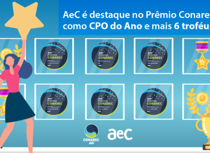 AeC é destaque no Prêmio Conarec como CPO do Ano e mais 6 troféus