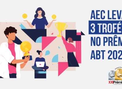 AEC LEVA 3 TROFÉUS NO PRÊMIO ABT 2021