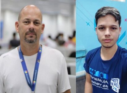 Pai e filho vencem barreiras do mercado de trabalho juntos