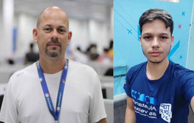 Pai e filho vencem barreiras do mercado de trabalho juntos