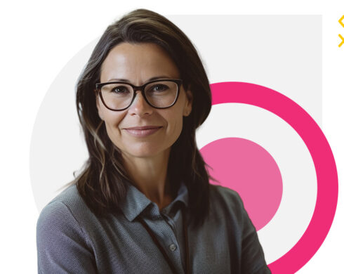 cliente no centro em relações B2B